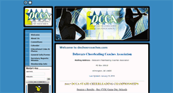 Desktop Screenshot of decheercoaches.com